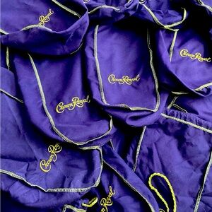 10  crown royal pouches